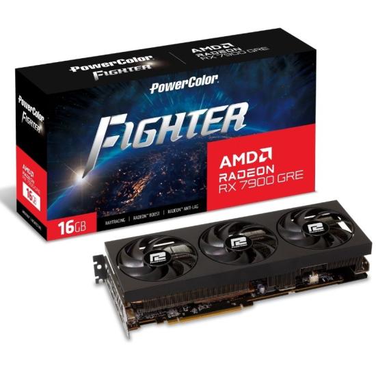 POWERCOLOR FIGHTER RX7900GRE 16G-F/OC 16GB GDDR6 256Bit