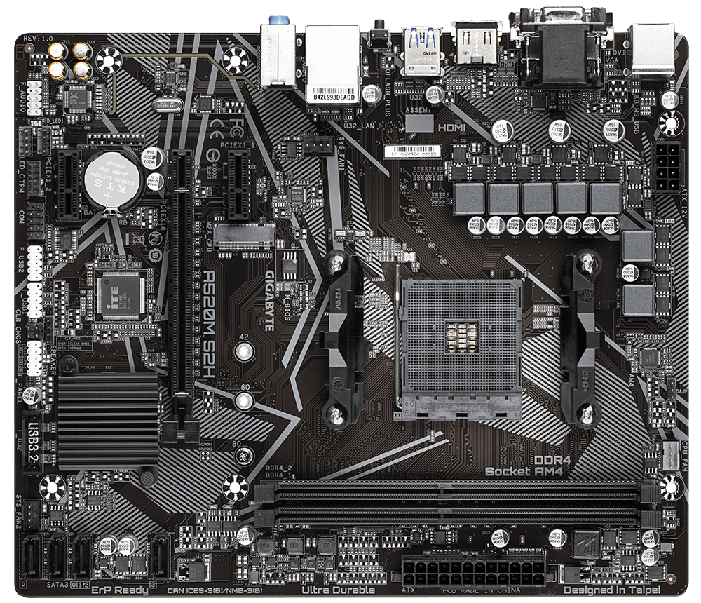 GIGABYTE%20A520M%20S2H%20DDR4%205100(OC)%20HDMI%20M.2%20AM4