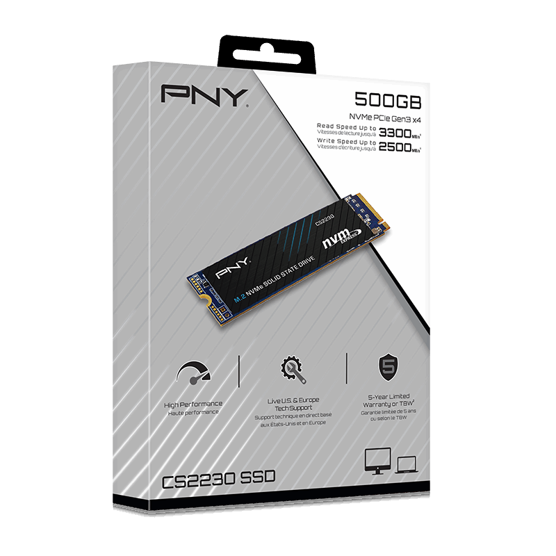 PNY%20CS2230%20500%20GB%203300/2500%20NVMe%20PCIe%20M.2%20SSD%20(M280CS2230-500-RB)