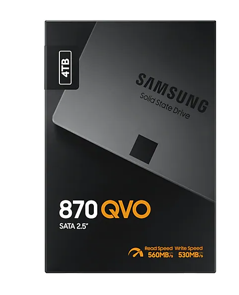 4TB%20SAMSUNG%20870%20560/530MB/s%20QVO%20MZ-77Q4T0BW%20SSD%20(Resmi%20Distribütör%20Garantili)