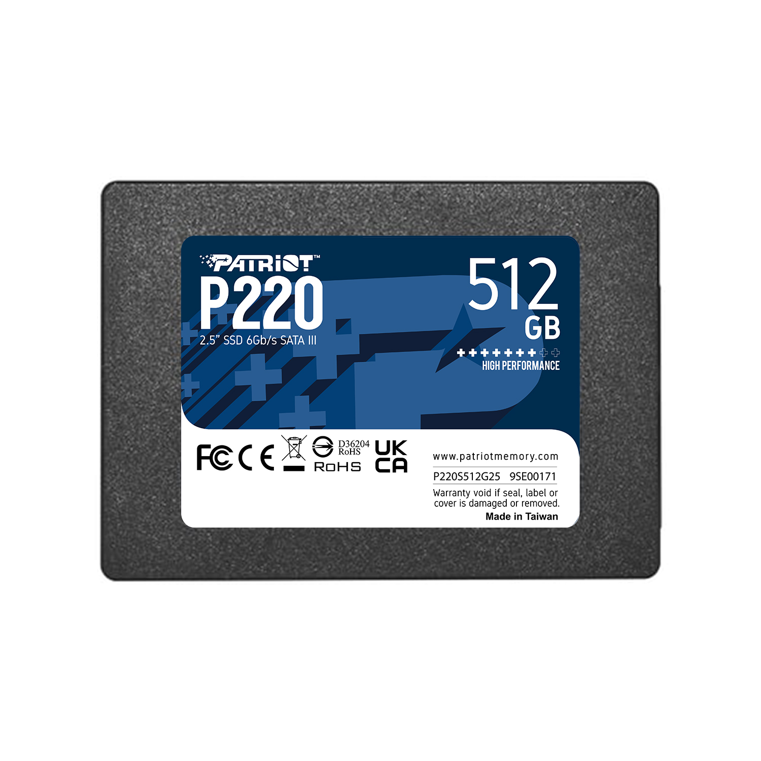 Patriot%20P220%20512GB%20550/500MB/s%202.5’’%20SATA3%20SSD%20Disk%20(P220S512G25)