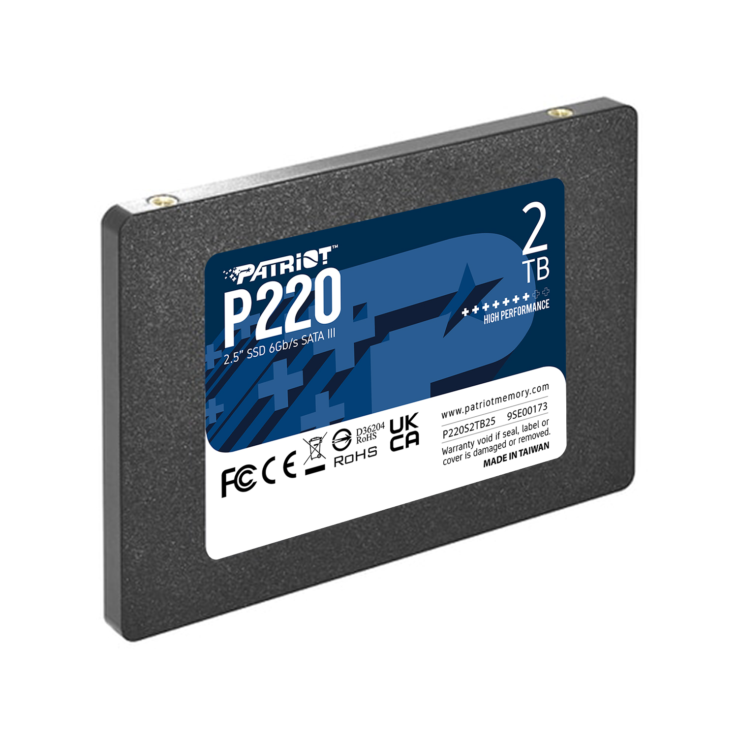 Patriot%20P220%202TB%20550/500MB/s%202.5″%20SATA3%20SSD%20Disk%20(P220S2TB25)