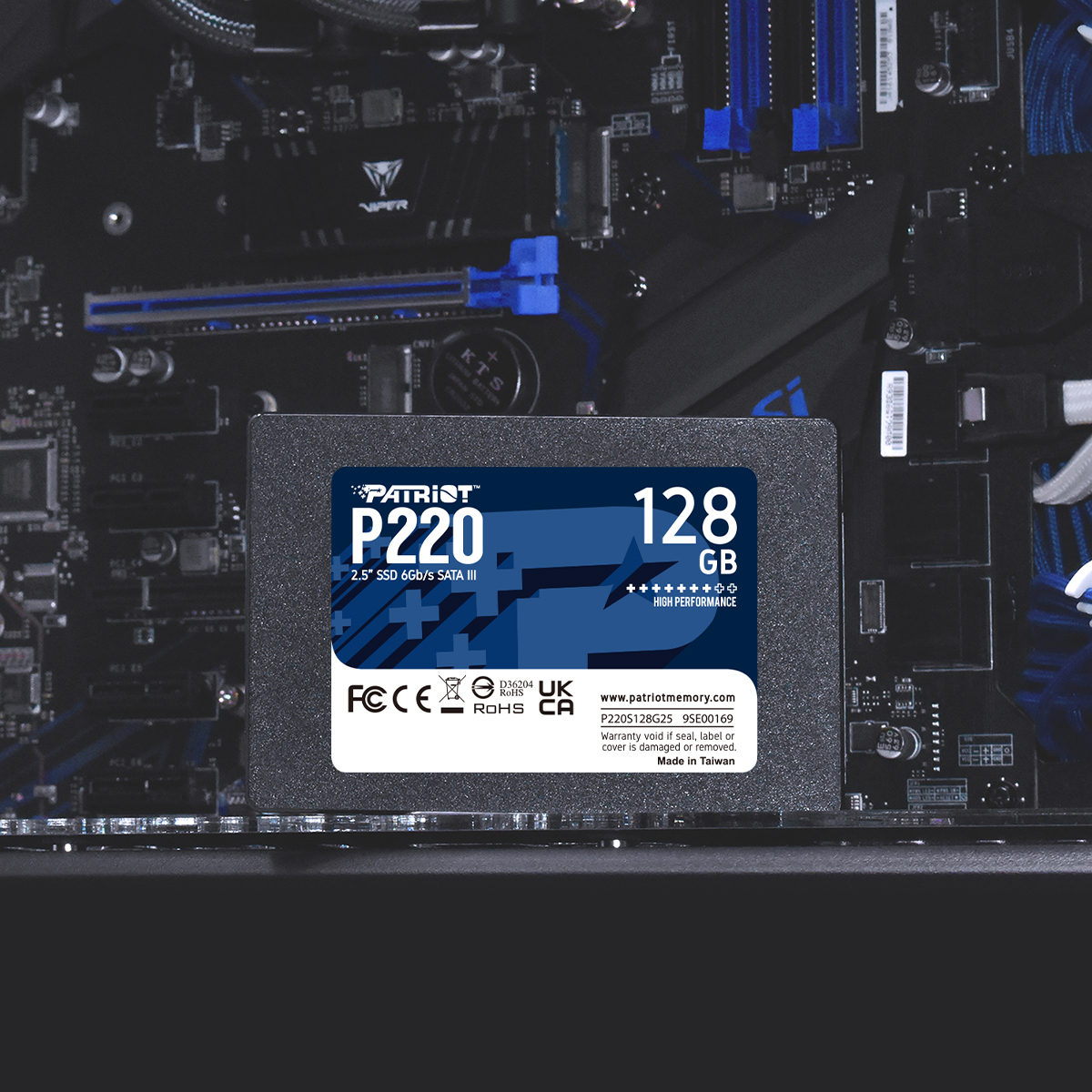 Patriot%20P220%20128GB%20550/480MB/s%202.5’’%20SATA3%20SSD%20Disk%20(P220S128G25)