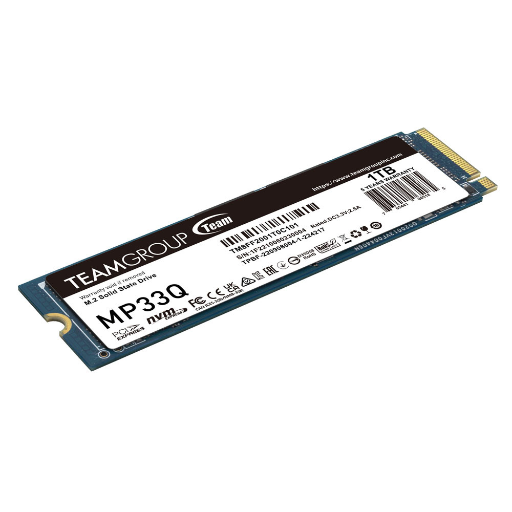 Team%20MP33Q%20Pro%201TB%202900/1850MB/s%20NVMe%20PCIe%20Gen3x4%20M.2%20SSD%20Disk%20(TM8FF2001T0C101)