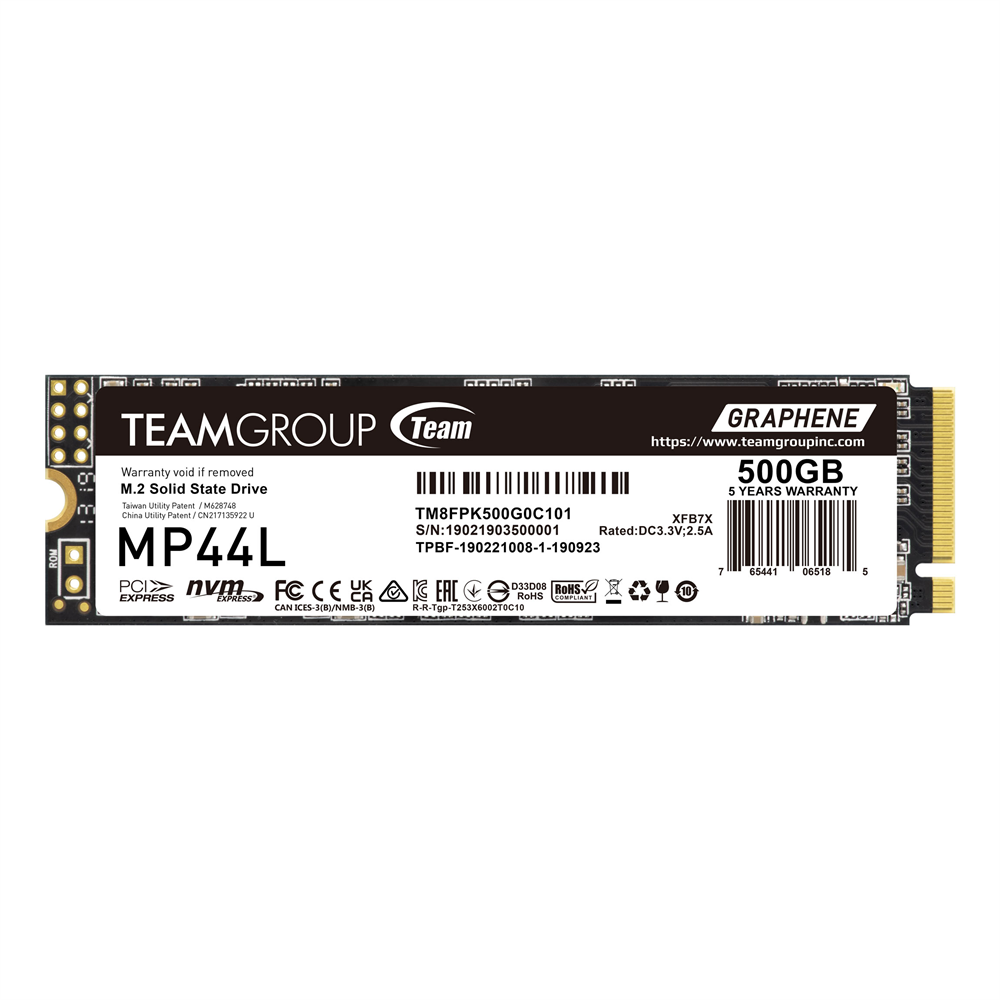 Team%20MP44L%20500GB%20Gen4x4%205000/2500MB/s%20NVMe%20PCIe%20M.2%20SSD%20Disk%20(TM8FPK500G0C101)