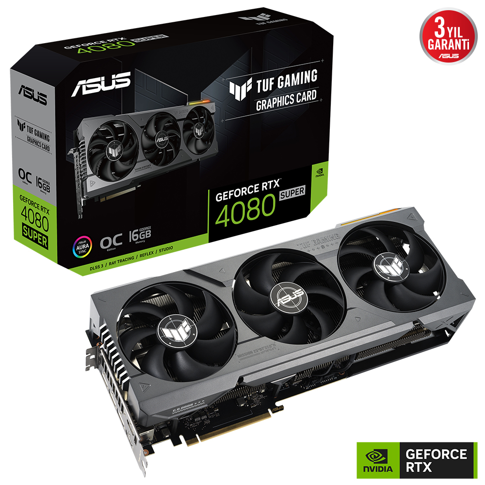 ASUS%20TUF-RTX4080S-O16G-GAMING%20HDMI%20DP%2016GB%20GDDR6X%20256Bit