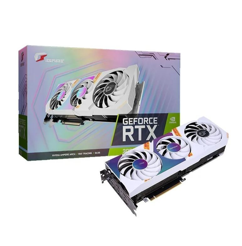 COLORFUL%20iGame%20GeForce%20RTX%203060%20Ultra%2012GB%20GDDR6%20128Bit%20(W%20OC%2012G%20L-V)