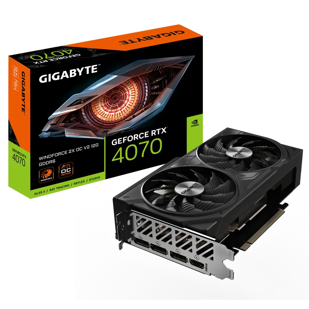 GIGABYTE%20N4070WF2OCV2-12GD%2012GB%20GDDR6X%20HDMI%20DP%20192BİT