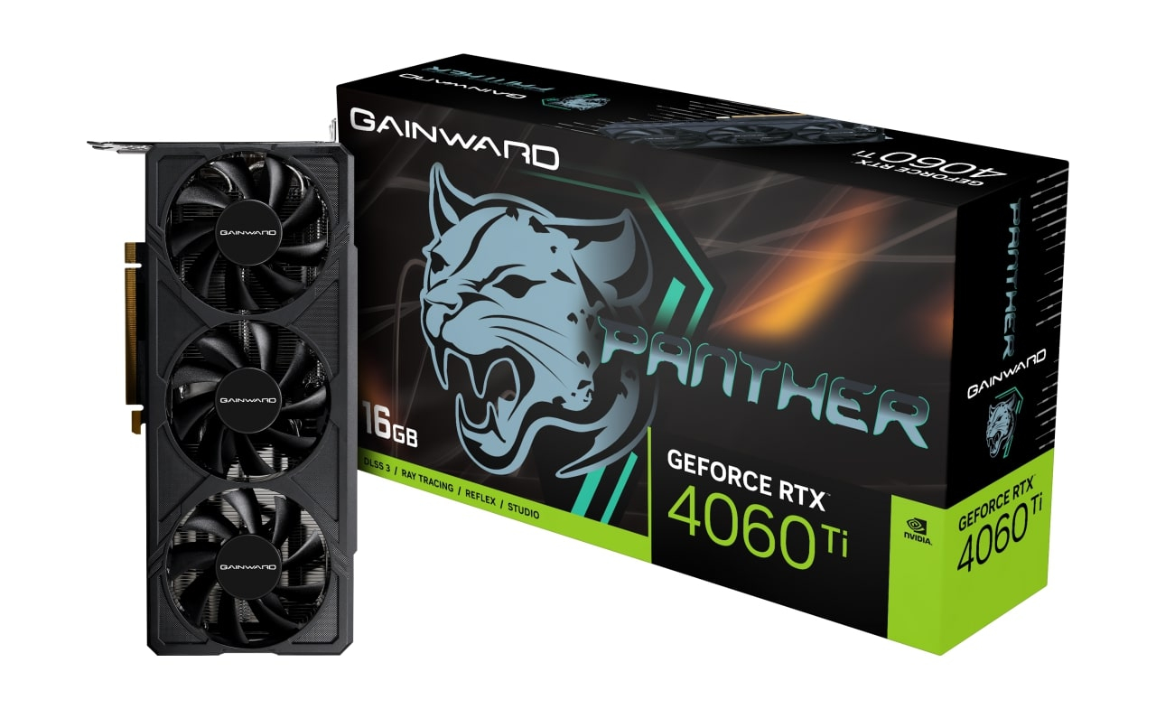 GAINWARD%20RTX4060Ti%20PANTHER%2016GB%20GDDR6%20128bit