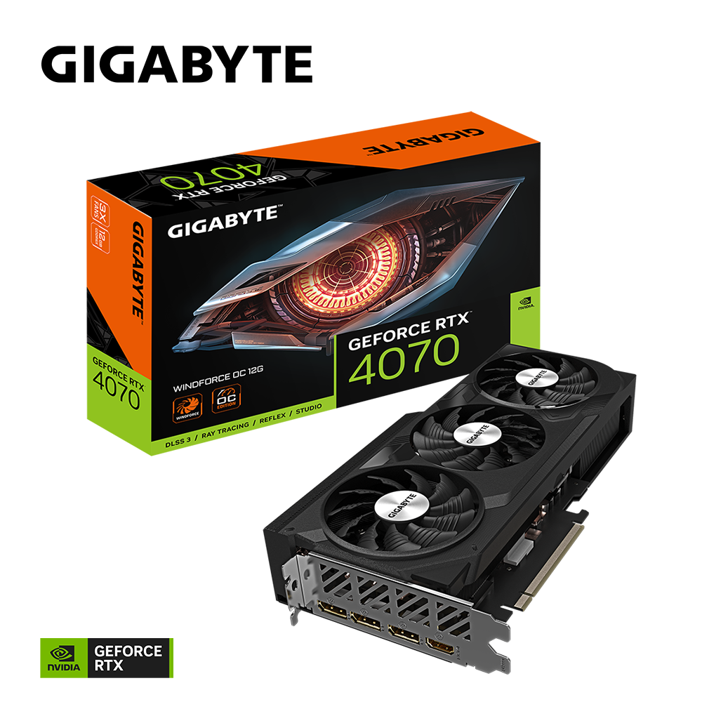 GIGABYTE%20GV-N4070WF3OC-12GD%20RTX4070%2012GB%20GDDR6X%20HDMI%20DP%20192BİT