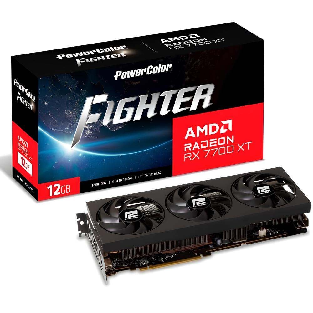 POWERCOLOR%20FIGHTER%20RX7700XT%2012G-F/OC%2012GB%20GDDR6%20192Bit