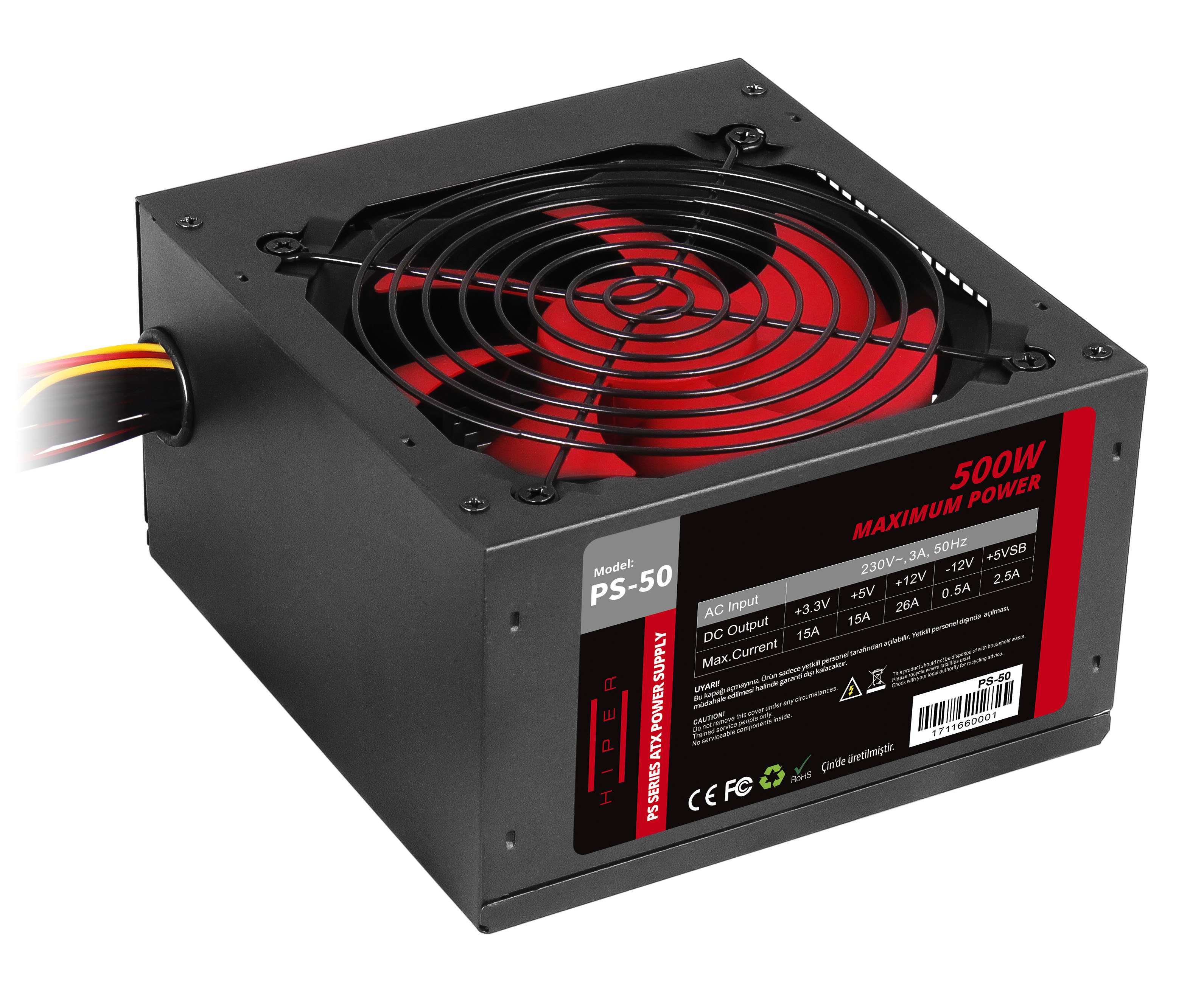 HIPER%20PS-50%20500W%2012%20CM%20FAN%20POWER%20SUPPLY