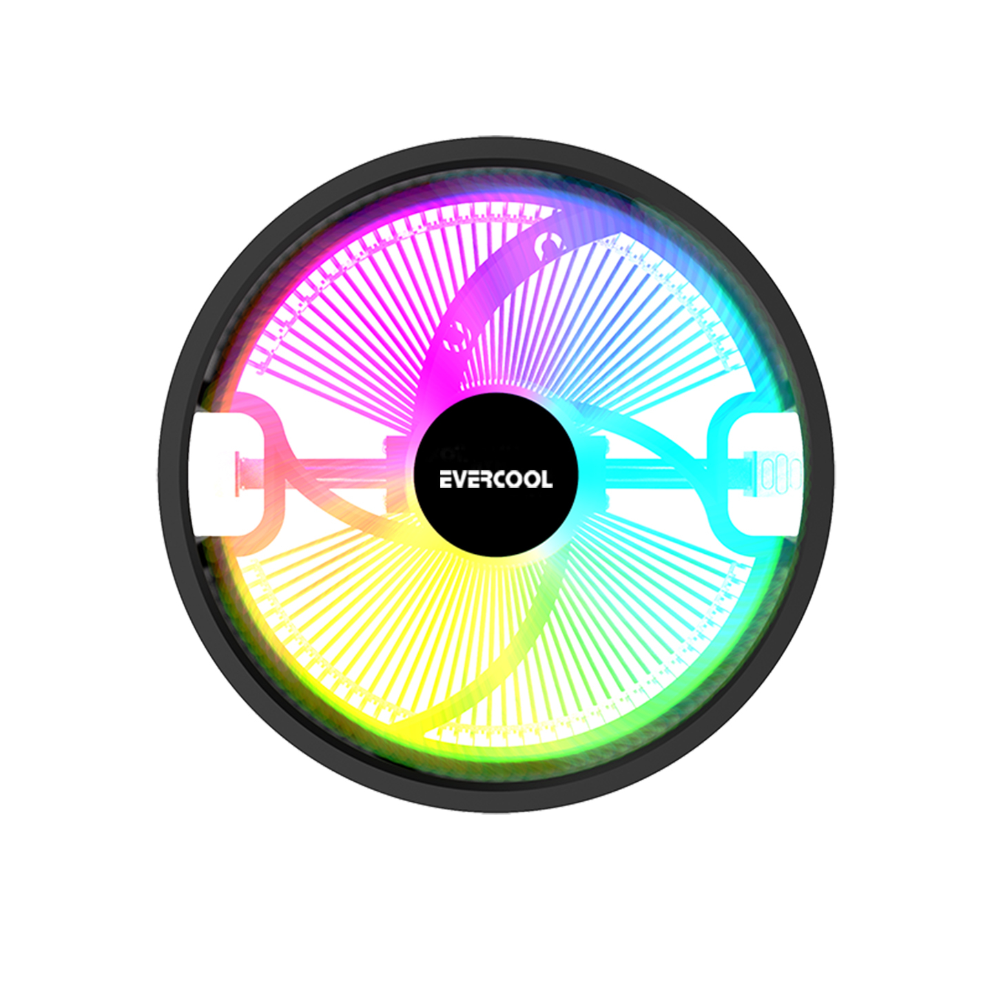 EVERCOOL%20CS-02%20RAINBOW%203PİN%2012CM%20LGA1700/AMD%20AM5