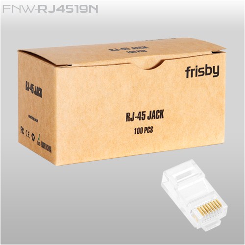 Frisby%20FNW-RJ4519N%20RJ45%20UTP%20100’lü%20Altın%20Uç%20Konnektör