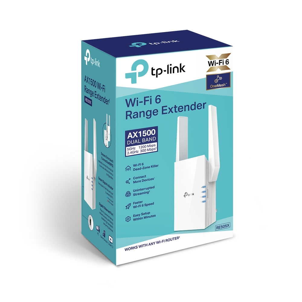 TP-LINK%20RE505X%20AC1200%201200Mbps%20PRİZ%20TİPİ%20MENZİL%20GENİŞLETİCİ