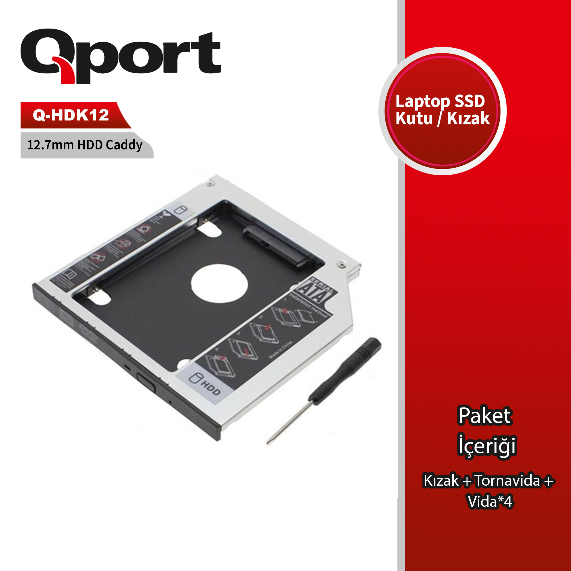 QPORT%20Q-HDK12%202.5’’%20HDD/SSD%20UYUMLU%20CEVIRICI%2012.7’’%20KIZAK