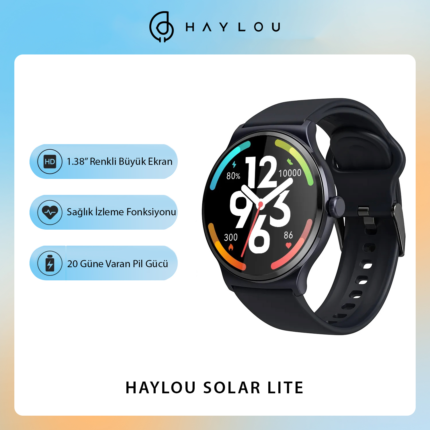 HAYLOU%20SOLAR%20LITE%20AKILLI%20SAAT%20LACİVERT