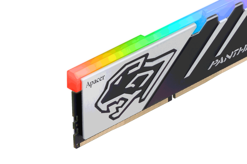 Apacer Panther RGB 16GB (1x16GB) 6000MHz CL40 DDR5 Gaming Ram (AH5U16G60C5129BAA-1)