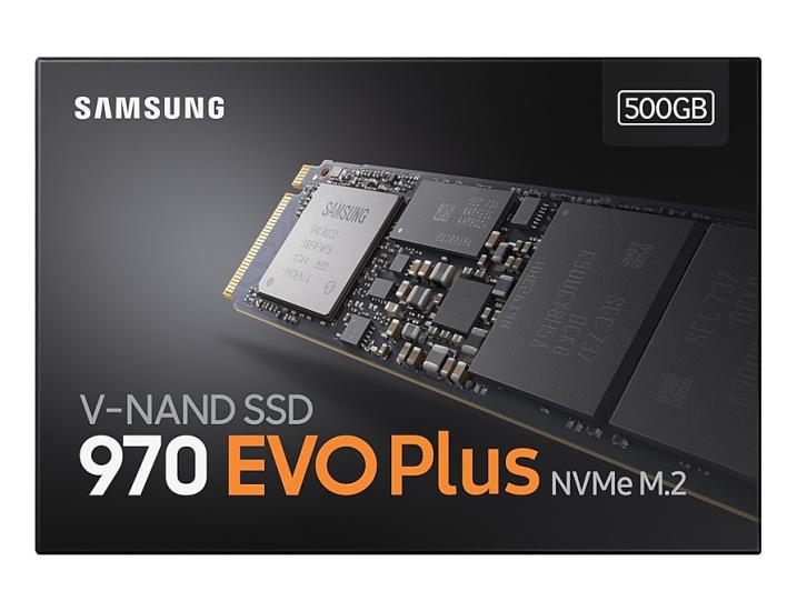 500GB SAMSUNG 970 3500/3300MB/s EVO PLUS M.2 NVMe MZ-V7S500BW