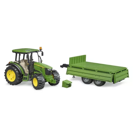 John Deere 5115 Traktör + Römork