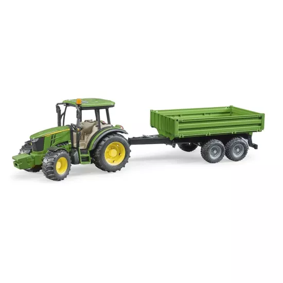 John Deere 5115 Traktör + Römork