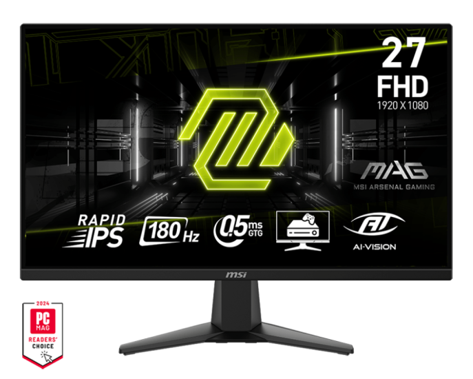 MSI 27’’ MAG 275F 1920X1080 (FHD) 16:9 FLAT RAPID