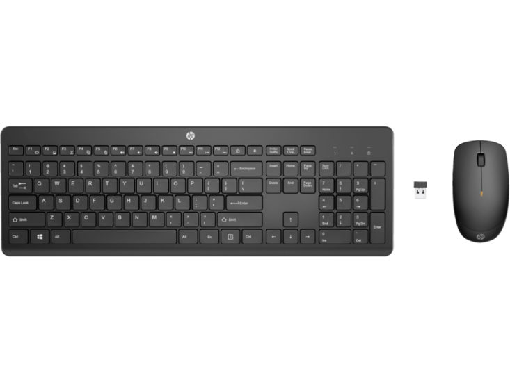 HP 235 KABLOSUZ KLAVYE & MOUSE SET SİYAH 1Y4D0AA