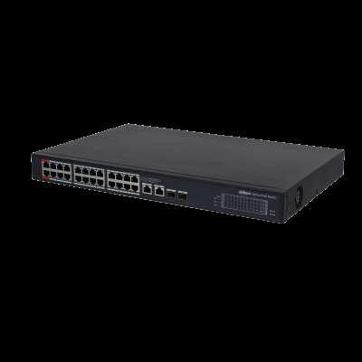 DAHUA PFS3228-24GT-360 24 PORT 24XGE-2XGE-2XGE/SFP 360W POE SWİTCH