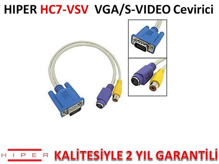 HIPER HC7-VSV VGA/S-VIDEO ÇEVİRİCİ