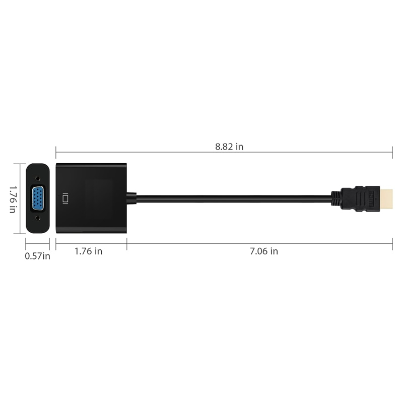 CODEGEN%20CDG-CNV31%20HDMI%20TO%20VGA%20ÇEVİRİCİ%20ADAPTÖR