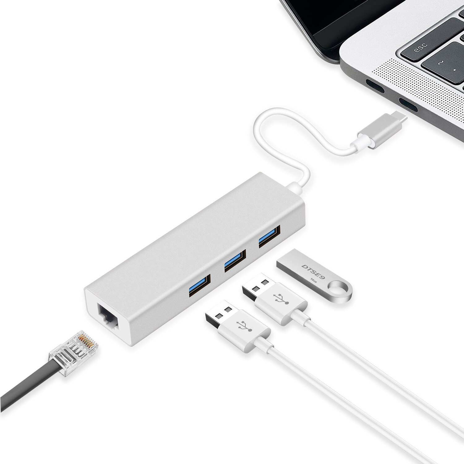 CODEGEN%20CDG-CNV85%20USB%203.0+RJ45%20USB%203.1%20TYPE-C%20HUB